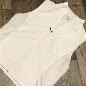 White Columbia vest